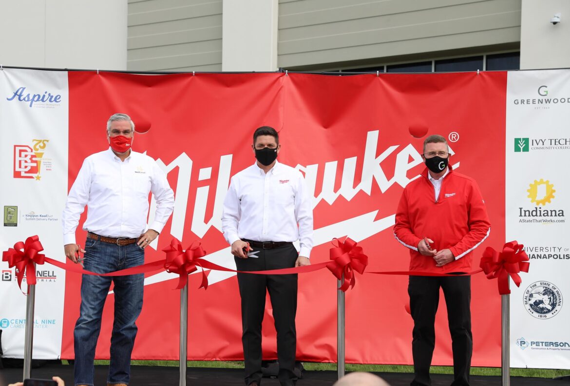 Johnson County’s Milwaukee Tool project contributes to Indiana’s Golden Shovel Award
