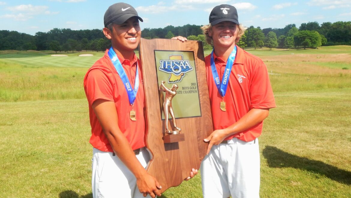 Center Grove boys golf claims state title