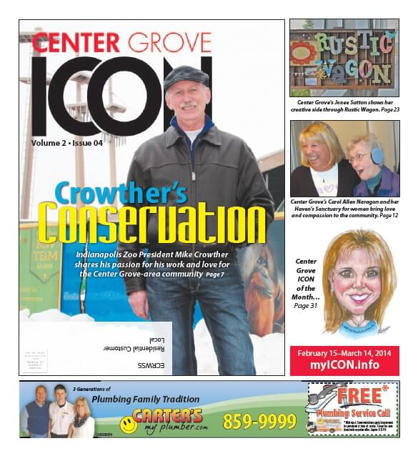 Center Grove ICON Feb-Mar 2014 Cover