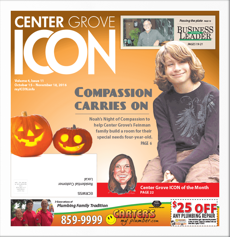 Center Grove ICON – October – November, 2016