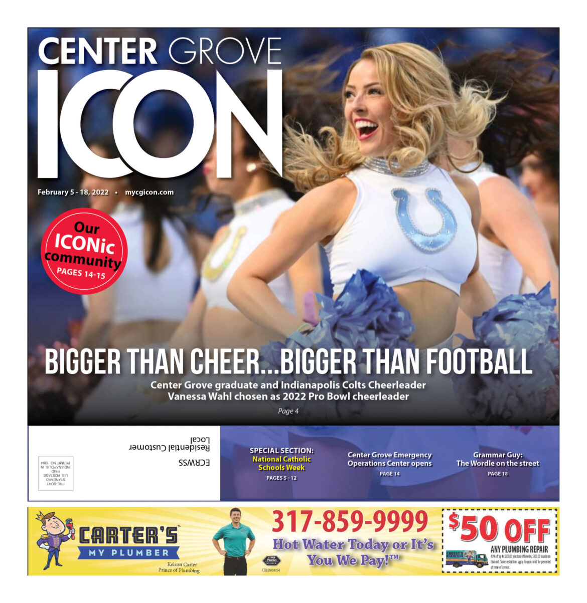 Center Grove ICON – February 5-18, 2022