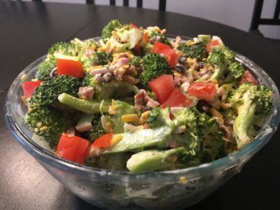 Cooking with Jerry: Sweet and Savory Broccoli Salad
