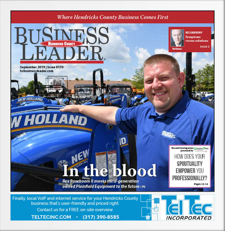 Hendricks County Business Leader – September, 2019