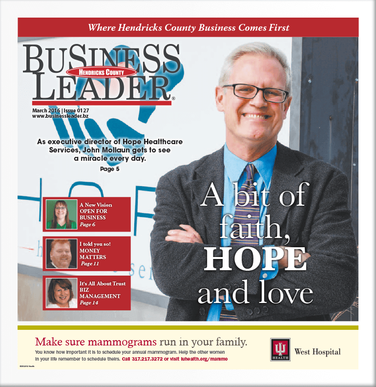Hendricks County Business Leader – March 2016
