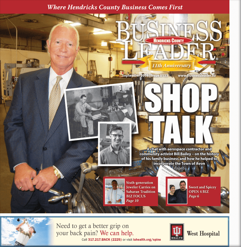 Hendricks County Business Leader – September 2016