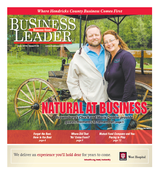 Hendricks County Business Leader June 2014 Cover