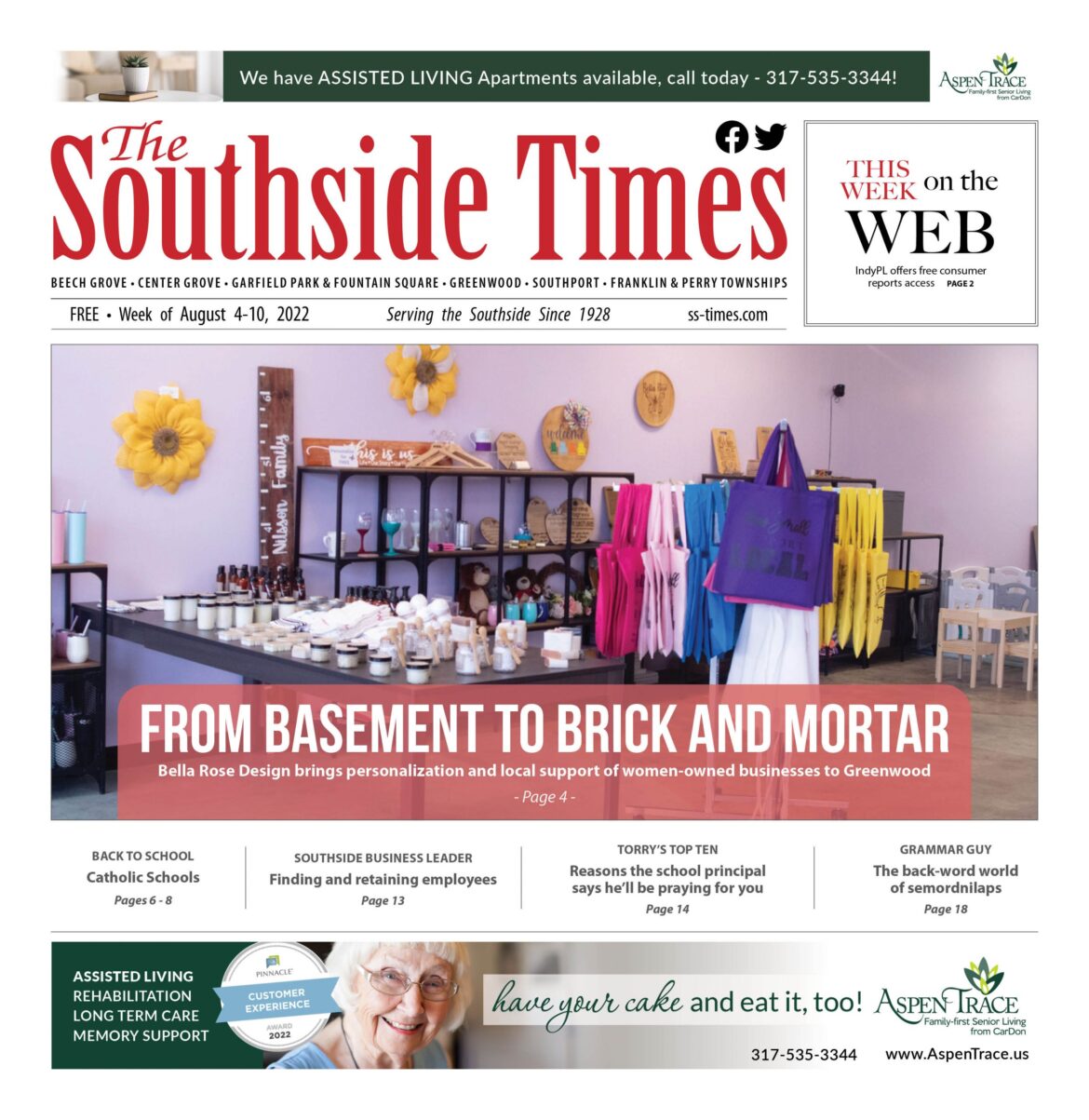 The Southside Times – Aug. 4 – Aug. 11, 2022