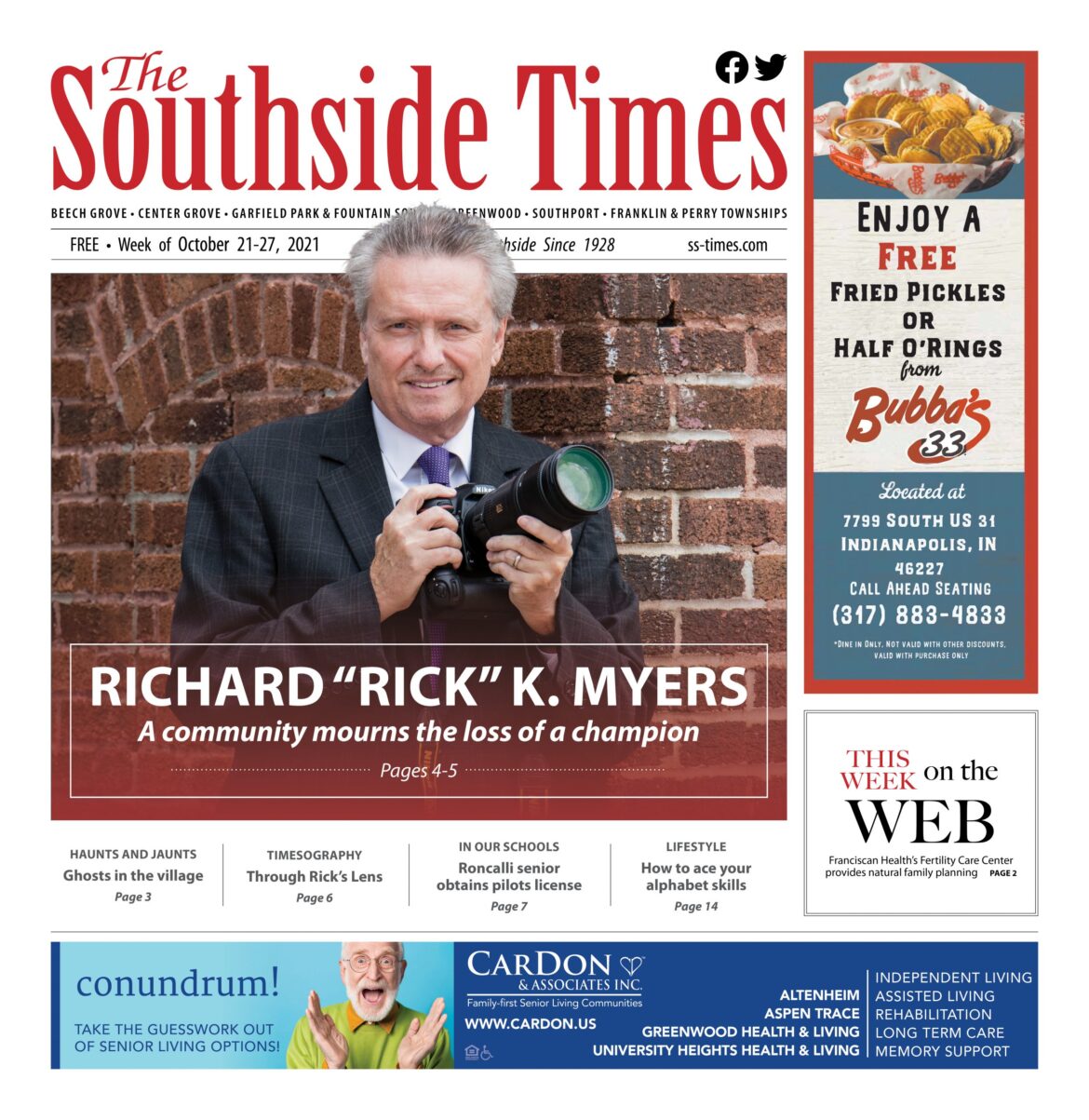 The Southside Times October 21-27, 2021