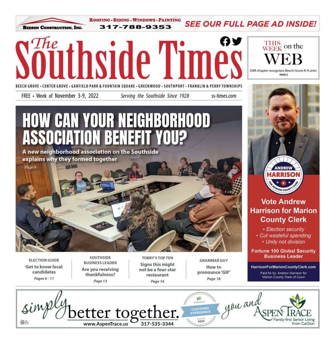 The Southside Times – Nov. 3-9, 2022