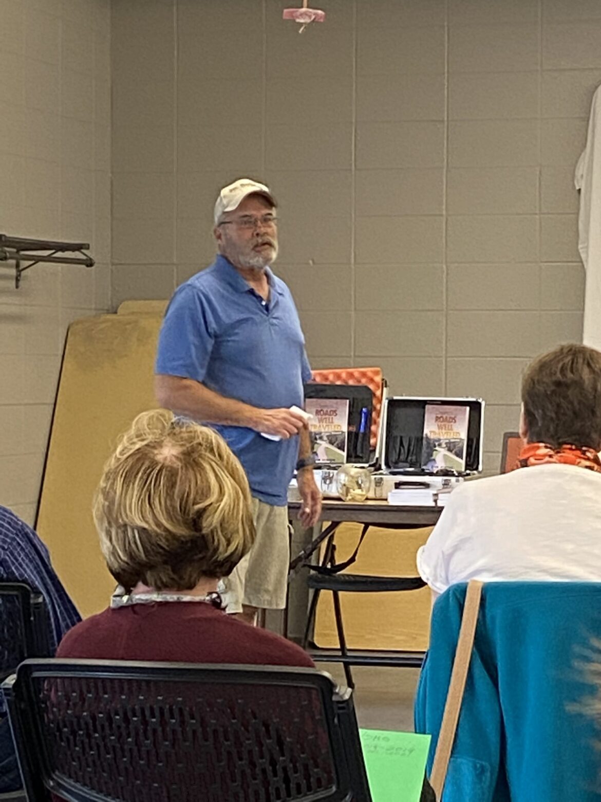Perry Township/Southport Historical Society meets with Rick Hinton speaking