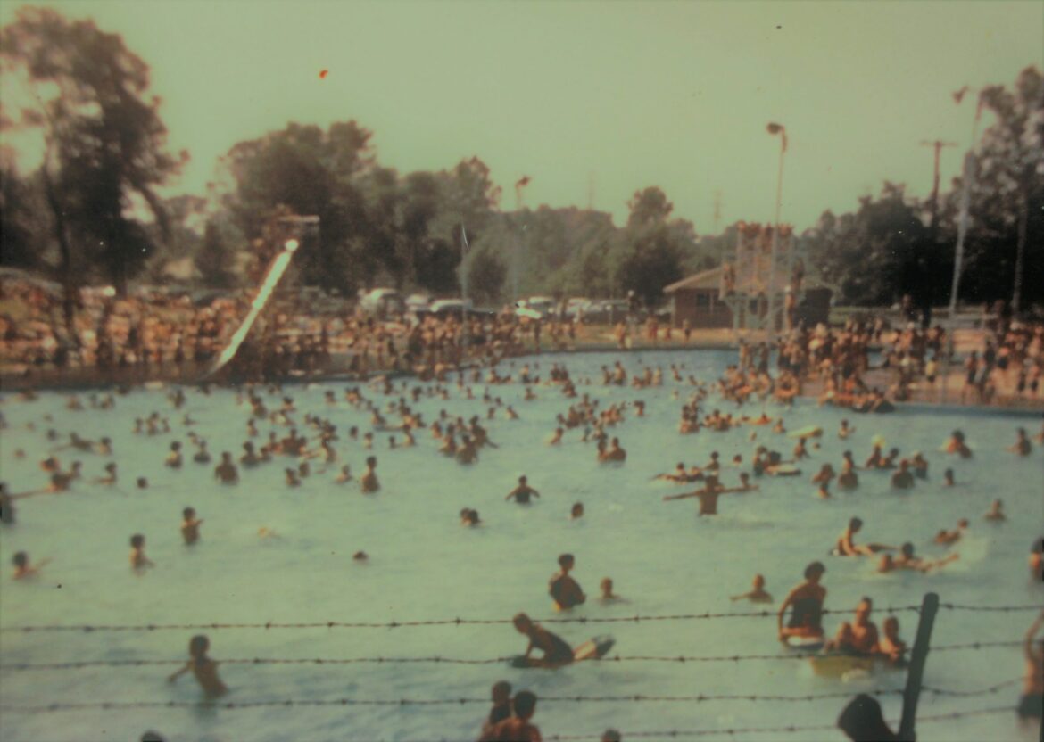 A ghost from the past: Longacre Swimming Pool