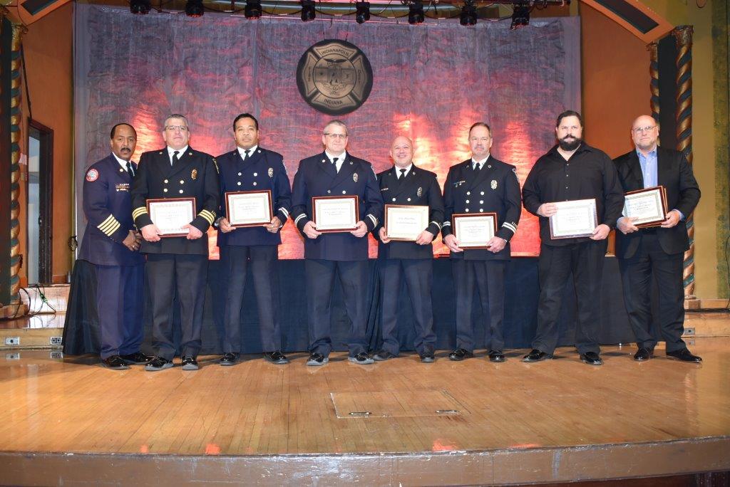 Indianapolis firefighters recognized for contributions