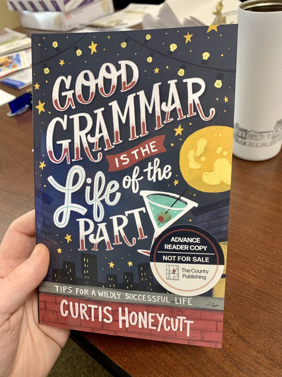 ‘Grammar Guy’ launches first book in May