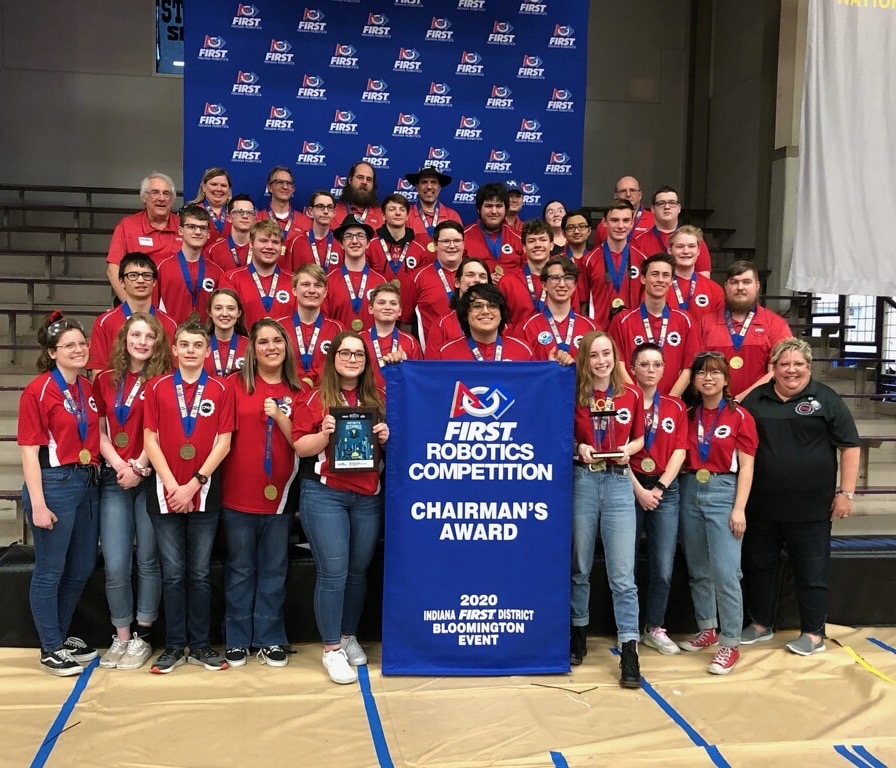 Center Grove-based robotics team wins at district competition